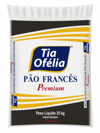 MISTURA PARA PÃO FRANCÊS PREMIUM 25KG RÁFIA